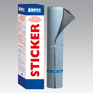 防护防水膜 - STICKER - Imper Italia - 用于屋顶 / 用于地基 / 卷式