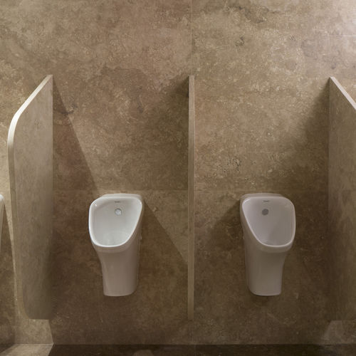 钙华小便器隔断 - Arredo di Pietra srl - 专业 / 公共厕所 / 公共机构用