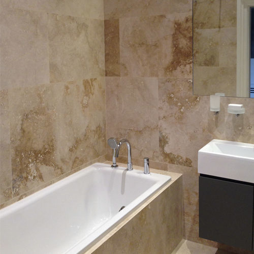 长方形浴缸盖 - Arredo di Pietra srl - 钙华