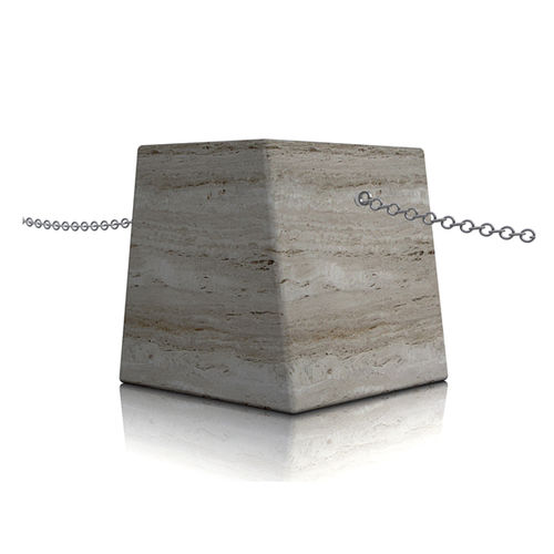 防护桩 - eco - Arredo di Pietra srl - 可拆卸 / 钙华 / 高耐拉力
