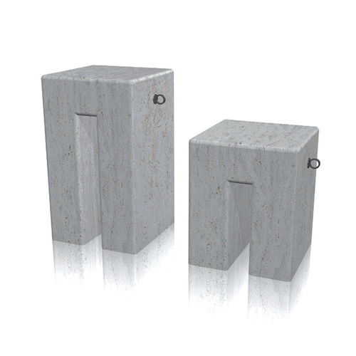 防护桩 - bridge - Arredo di Pietra srl - 可拆卸 / 钙华 / 高耐拉力