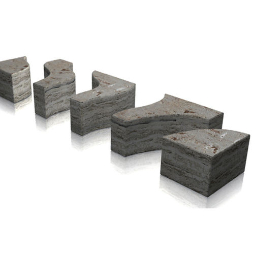 防护桩 - orme - Arredo di Pietra srl - 可拆卸 / 钙华 / 高耐拉力