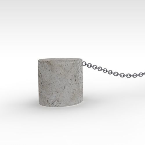 防护桩 - basic  - Arredo di Pietra srl - 可拆卸 / 钙华 / 高耐拉力