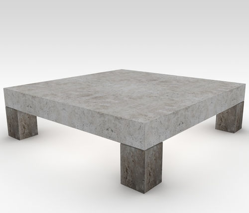 现代风格公共长椅 - basic sQuare - Arredo di Pietra srl - 钙华 / 无靠背 / 无扶手