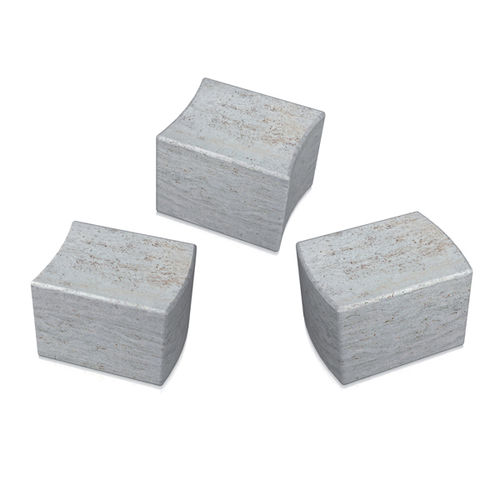 现代风格凳子 - puzzle - Arredo di Pietra srl - 钙华 / 钙华碱桌脚 / 组合式