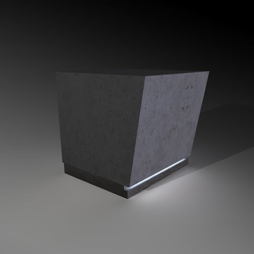 现代风格凳子 - tasto luce - Arredo di Pietra srl - 钙华 / 钙华碱桌脚 / 矩形