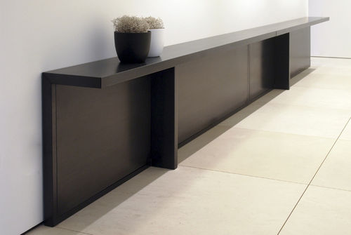 现代风格玄关桌 - ATRIUM design - ZEUS - 镀锌钢板 / 钢板桌脚 / 长方形