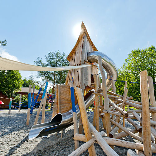旋转滑梯 - LEISURE PARK ALLENSBACH - atlantics GmbH - 游乐场 / 不锈钢 / 管状