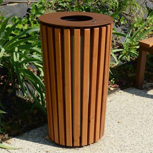 公共垃圾桶 - EXOTICA  - univers & cité | mobilier urbain - 壁挂 / 钢 / 木质