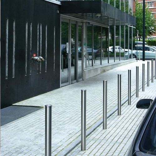 防护立柱 - VISION - univers & cité | mobilier urbain - 可拆卸 / 半自动 / 不锈钢