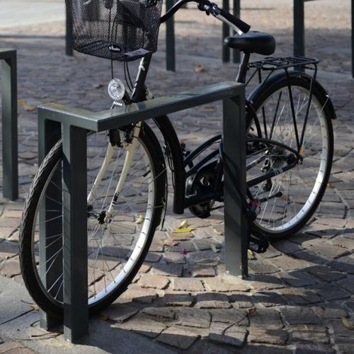 落地式自行车架 - CONNEXION  - univers & cité | mobilier urbain - 安全 / 公共空间 / 钢