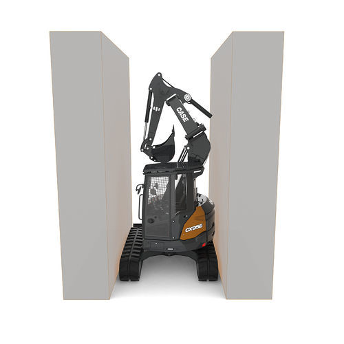 中型挖土机 - CX95E - Case Construction - 履带式 / 紧凑型 / 柴油