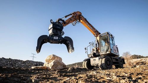 中型挖土机 - WX160E - Case Construction - 轮胎式 / 标准 / 柴油