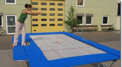 体操运动蹦床 - TRAINING PLATFORM - Eurotramp Trampoline Kurt Hack GmbH - 长方形 / 商用 / 室内