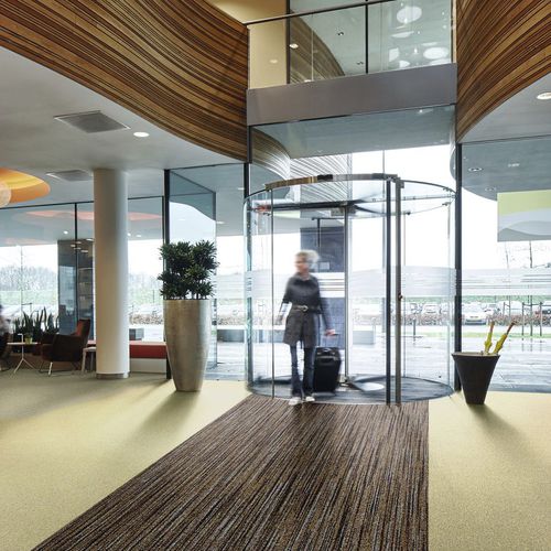 建筑物入口地垫 - CORAL - Forbo Flooring Systems/福尔波 - 公共机构用 / 聚酰胺 / 布料