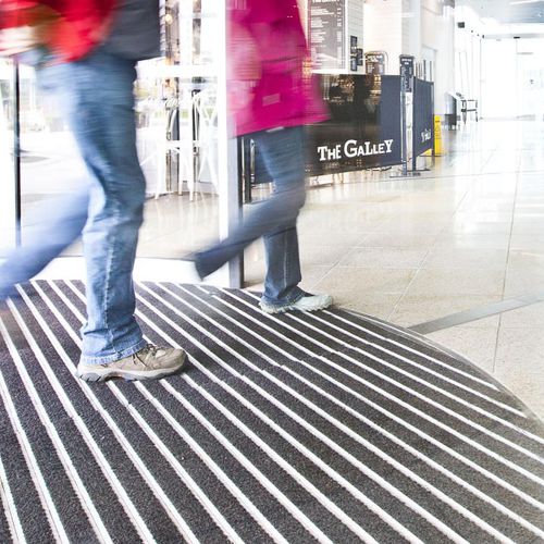 公共机构用入口地垫 - NUWAY GRID - Forbo Flooring Systems/福尔波 - 聚酰胺 / 布料 / 铝制