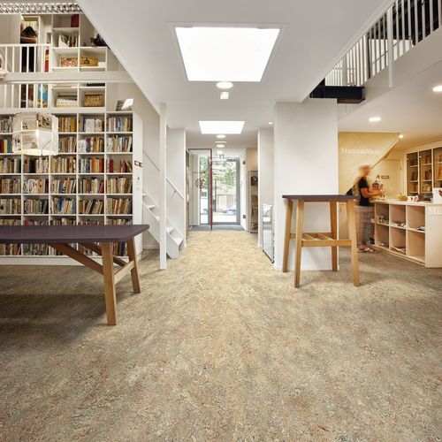 天然油布地面 - MARMOLEUM MARBLED - Forbo Flooring Systems - 室内 / 客厅 / 办公室