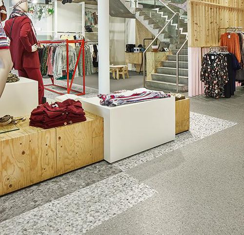 乙烯基地面 - ALLURA FLEX 1.0 FL1 - Forbo Flooring Systems/福尔波 - 室内 / 客厅 / 商业