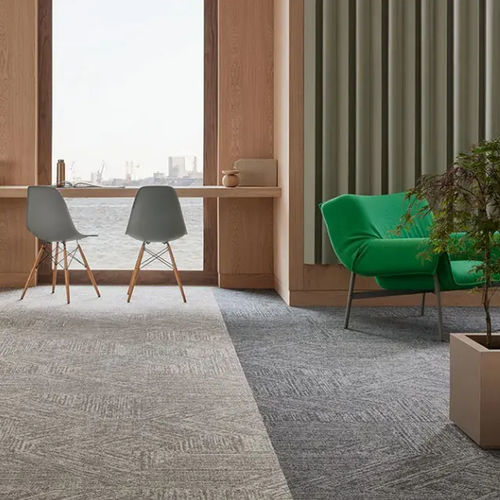 簇绒满铺地毯 - TESSERA EVOLVE+  - Forbo Flooring Systems/福尔波 - 聚酰胺 / 图案 / 灰色