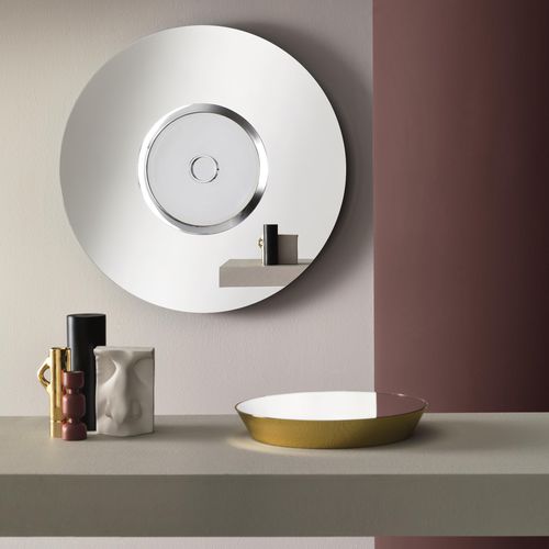 壁挂镜子 - OZMA - TONELLI Design - 现代风格 / 圆形 / 金属