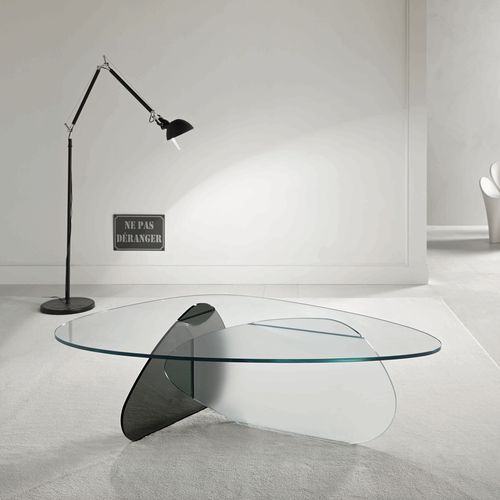 现代风格茶几 - KAT - TONELLI Design - 玻璃 / 三角形 / 家用