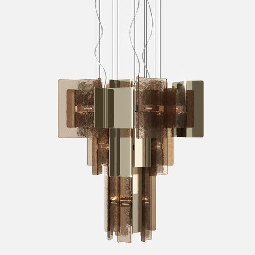吊灯 - CATHEDRAL - TONELLI Design - 金属 / 玻璃 / 现代风格