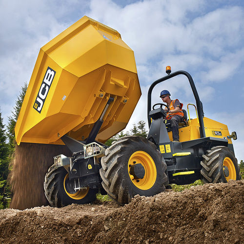 旋转翻斗式翻斗车 - 6T - JCB Deutschland GmbH - 带轮 / 柴油
