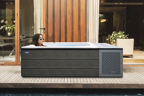 地上水疗浴缸 - The Escape Chill - Cal Spas - 长方形 / 单人 / 丙烯塑料