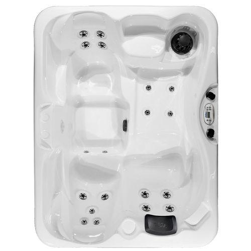 地上水疗浴缸 - Kona - Cal Spas - 长方形 / 三人座 / 丙烯塑料