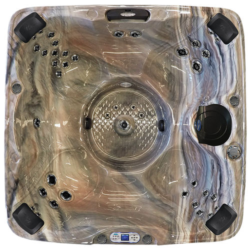 地上水疗浴缸 - Tropical - Cal Spas - 正方形 / 6人座 / 丙烯塑料