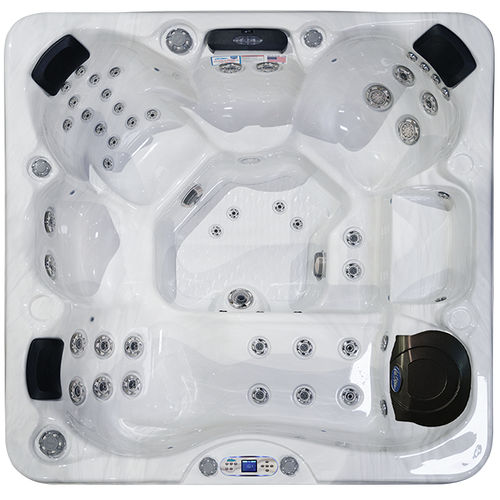 地上水疗浴缸 - Costa - Cal Spas - 正方形 / 6人座 / 丙烯塑料
