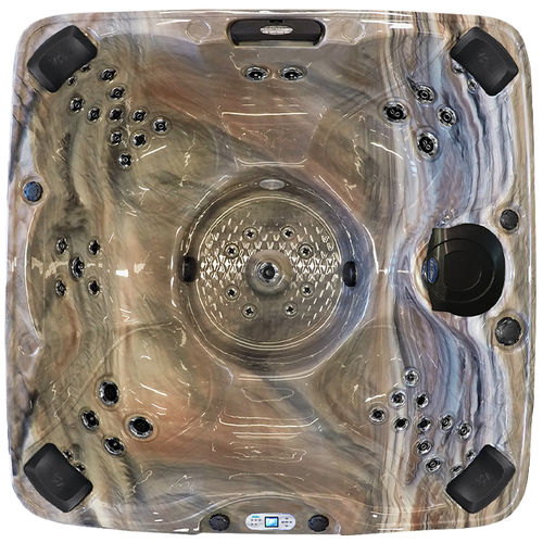 地上水疗浴缸 - Tropical - Cal Spas - 正方形 / 6人座 / 丙烯塑料