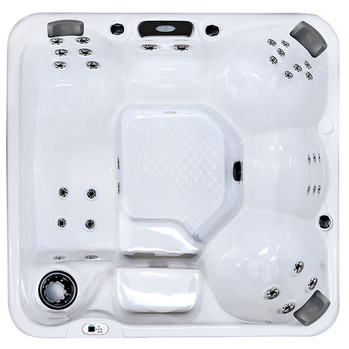 地上水疗浴缸 - Hawaiian Plus - Cal Spas - 正方形 / 6人座 / 丙烯塑料