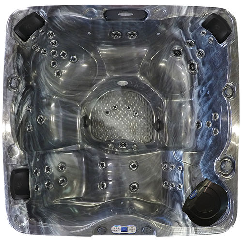 地上水疗浴缸 - Pacifica - Cal Spas - 正方形 / 6人座 / 丙烯塑料