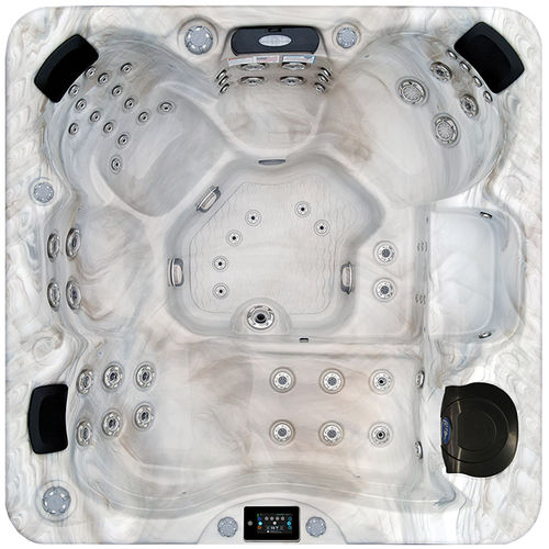 地上水疗浴缸 - Costa-X - Cal Spas - 正方形 / 6人座 / 丙烯塑料