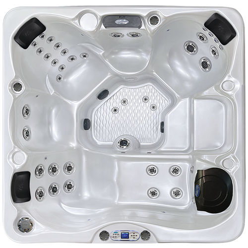 地上水疗浴缸 - Avalon - Cal Spas - 正方形 / 6人座 / 丙烯塑料