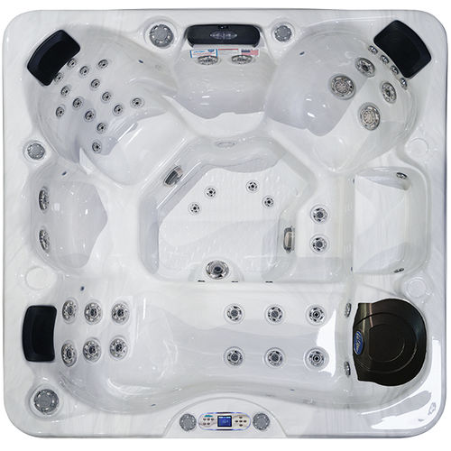 地上水疗浴缸 - Avalon - Cal Spas - 正方形 / 6人座 / 丙烯塑料