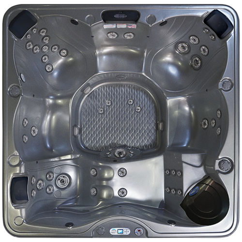 地上水疗浴缸 - Atlantic - Cal Spas - 正方形 / 6人座 / 丙烯塑料