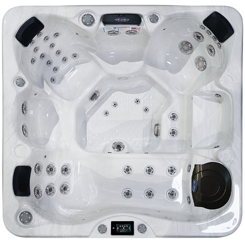 地上水疗浴缸 - Avalon-X - Cal Spas - 正方形 / 6人座 / 丙烯塑料
