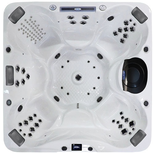 地上水疗浴缸 - Carmel - Cal Spas - 正方形 / 6人座 / 丙烯塑料