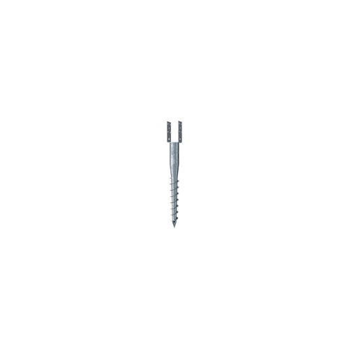 拧入式桩 - U 60x550-71 - Krinner Schraubfundamente - 电镀钢 / 用于木结构房屋