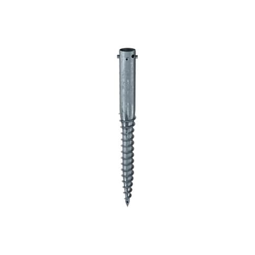 拧入式桩 - G 114x1300-4xM16 - Krinner Schraubfundamente - 电镀钢 / 用于木结构房屋