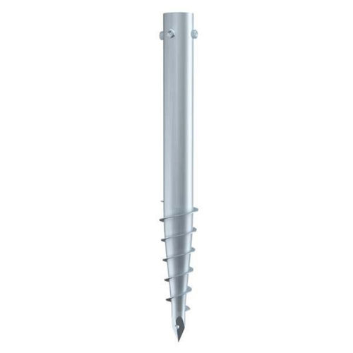 拧入式桩 - G 76X800–4XM12  - Krinner Schraubfundamente - 电镀钢 / 加管套