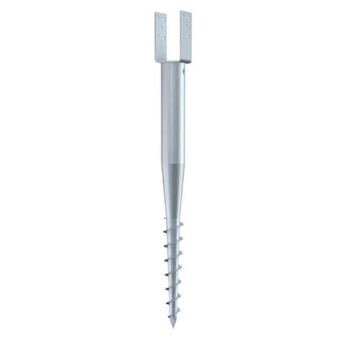 拧入式桩 - U 66X730-111 - Krinner Schraubfundamente - 电镀钢 / 用于木结构房屋