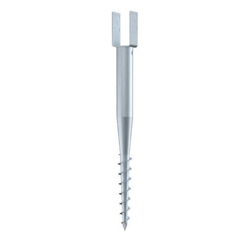 拧入式桩 - U 66X730-71 - Krinner Schraubfundamente - 电镀钢