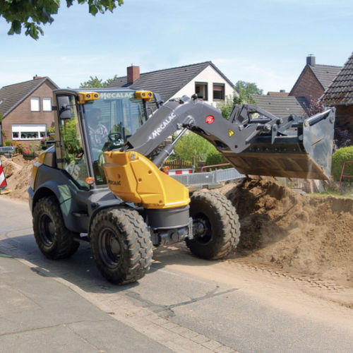 轮胎式装载机 - AS 900 - MECALAC Baumaschinen GmbH - 工程 / 柴油 / 工程
