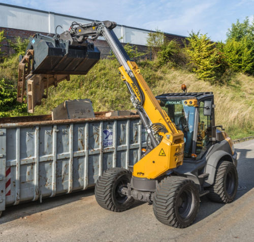 轮胎式装载机 - AS 900TELE - MECALAC Baumaschinen GmbH - 工程 / 伸缩 / 工程