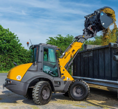 轮胎式装载机 - AT 1050 - MECALAC Baumaschinen GmbH - 工程 / 伸缩 / 工程