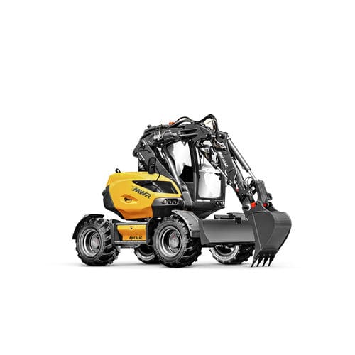 Midi挖土机 - 7MWR - MECALAC Baumaschinen GmbH - 带轮 / 紧凑型 / 回转
