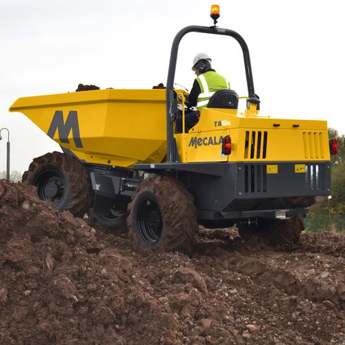 前部卸载翻斗车 - TA9 - MECALAC Baumaschinen GmbH - 带轮 / 柴油 / 工程